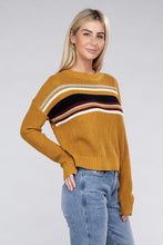 Load image into Gallery viewer, Striped Pullover Sweater
