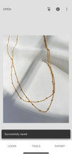 Load image into Gallery viewer, Avalon Satellite Gold Filled Necklace
