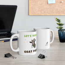 Load image into Gallery viewer, Let&#39;s Have a Goat Party Ceramic Mug 11oz
