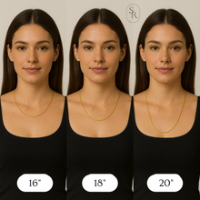 Load image into Gallery viewer, Gold Cross Necklace 18k Filled Dainty Faith Pendant
