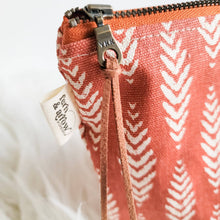 Load image into Gallery viewer, Boxy Water Resistant PUL Wet / Dry Bag - Rust Texture
