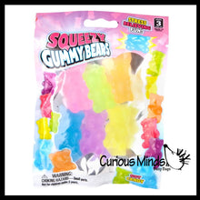 Load image into Gallery viewer, 1 Bag of 6 Gummy Bear Squishy Mochi Fidget - Cute Animal
