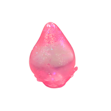 Load image into Gallery viewer, Assorted Colors Glitter Squishy Drop Toy in Display Box (3.5") MSND6
