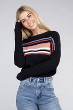 Load image into Gallery viewer, Striped Pullover Sweater
