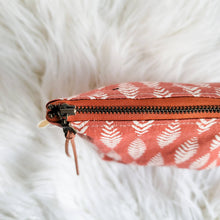 Load image into Gallery viewer, Boxy Water Resistant PUL Wet / Dry Bag - Rust Texture
