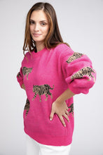 Load image into Gallery viewer, Tiger Pattern Sweater
