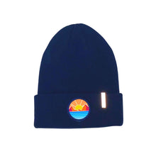 Load image into Gallery viewer, Pacific Beach Tidal Wave Beanie With Safety Reflective Feature
