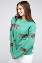 Load image into Gallery viewer, Tiger Pattern Sweater
