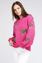 Load image into Gallery viewer, Tiger Pattern Sweater
