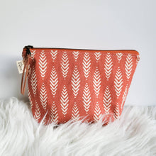 Load image into Gallery viewer, Boxy Water Resistant PUL Wet / Dry Bag - Rust Texture
