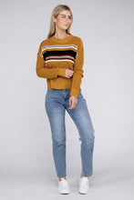 Load image into Gallery viewer, Striped Pullover Sweater
