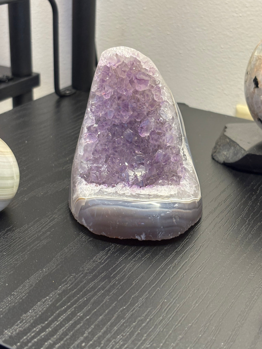Amethyst Geode with Cut Base