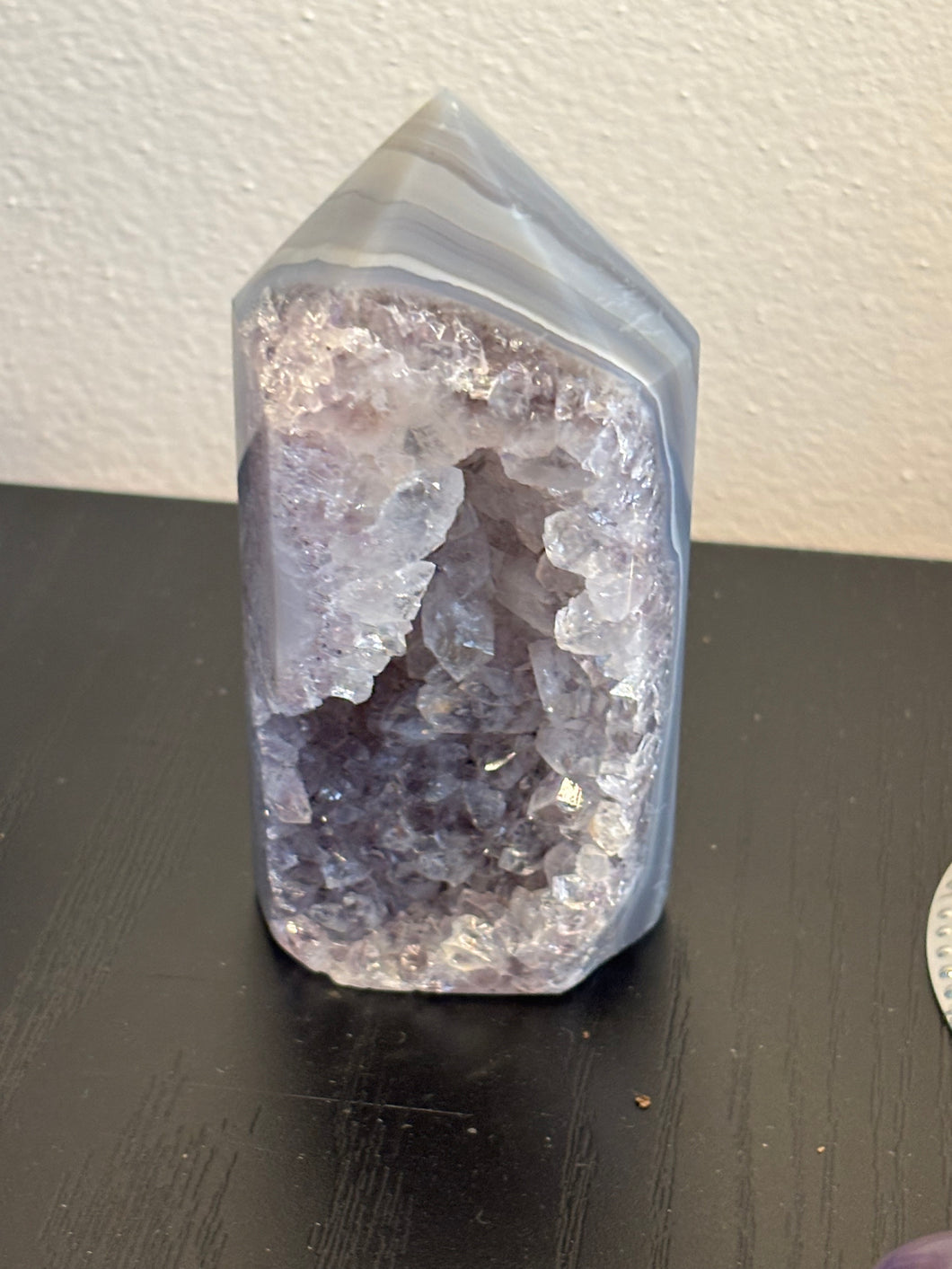 Agate Druzy Tower