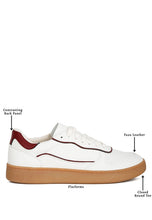 Load image into Gallery viewer, Kyniska Faux Leather Everyday Sneakers
