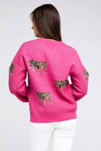 Load image into Gallery viewer, Tiger Pattern Sweater
