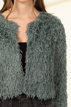 Load image into Gallery viewer, Essential Beauty Cropped Fur Jacket
