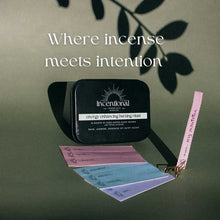 Load image into Gallery viewer, Incentional Energy Enhancing Paper Incense Kit 48 Sheets
