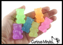 Load image into Gallery viewer, 1 Bag of 6 Gummy Bear Squishy Mochi Fidget - Cute Animal
