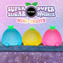 Load image into Gallery viewer, Super Duper Sugar Squisher - Mini Fruits 2 Pack set
