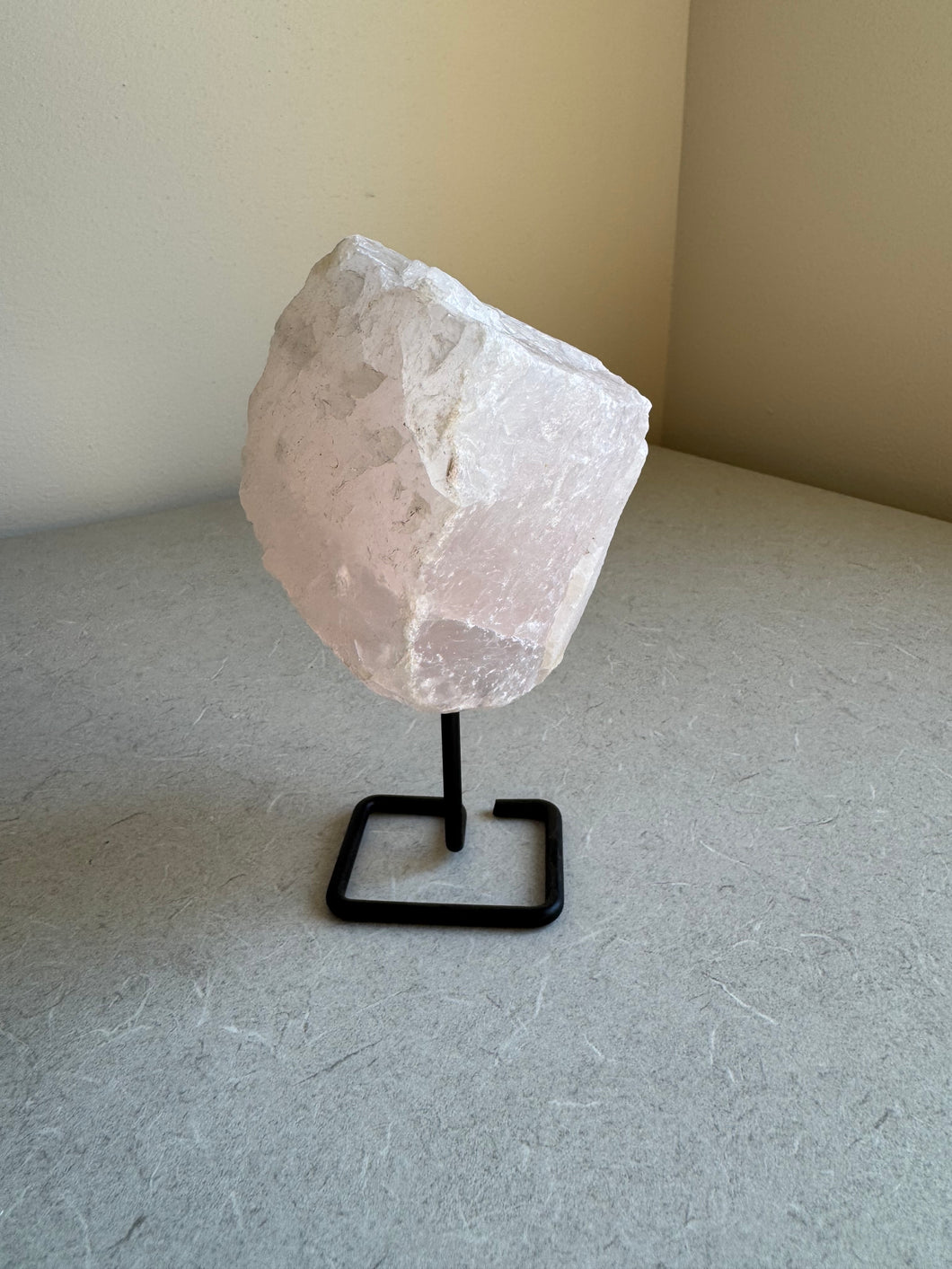 Rose Quartz on Stand