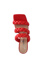 Load image into Gallery viewer, High Bae Pointed Heel Braided Sandals
