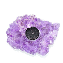 Load image into Gallery viewer, Amethyst Druzy Crystal Votive or Tea Light Candle Holder
