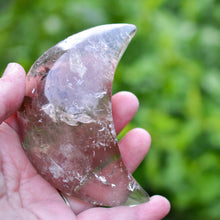 Load image into Gallery viewer, NEW Smokey Quartz Crescent Moon
