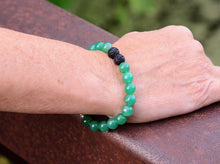 Load image into Gallery viewer, Green Aventurine Bead Bracelet
