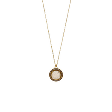 Load image into Gallery viewer, White Druzy Crystal Necklace
