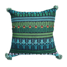 Load image into Gallery viewer, Guatemalan Brocade Throw Pillow
