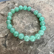 Load image into Gallery viewer, Green Aventurine Bead Bracelet
