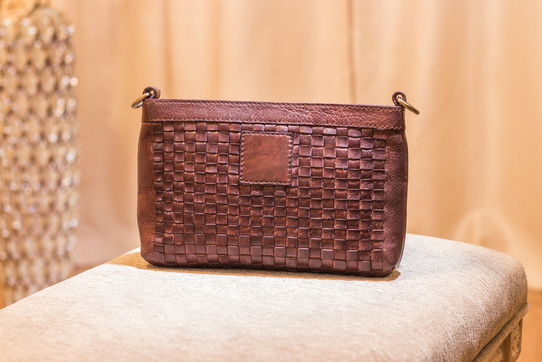 Quilted Leather Crossbody Bag