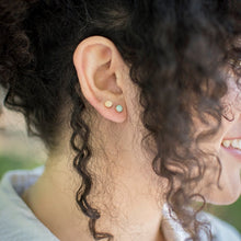 Load image into Gallery viewer, Rose Quartz studs
