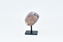 Load image into Gallery viewer, Natural Amethyst Druzy Polished on Metal Base
